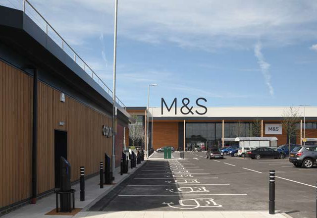 M&S car park, Chalrton Riverside