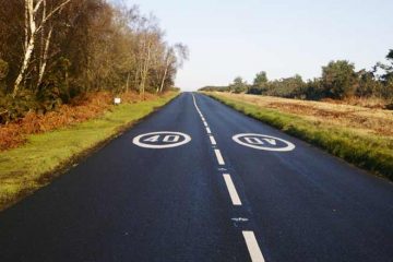 Road through Ashdown Forest